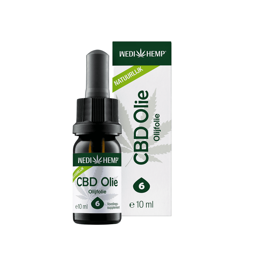Huile CBD Wedihemp 6 % à base d'huile d'olive