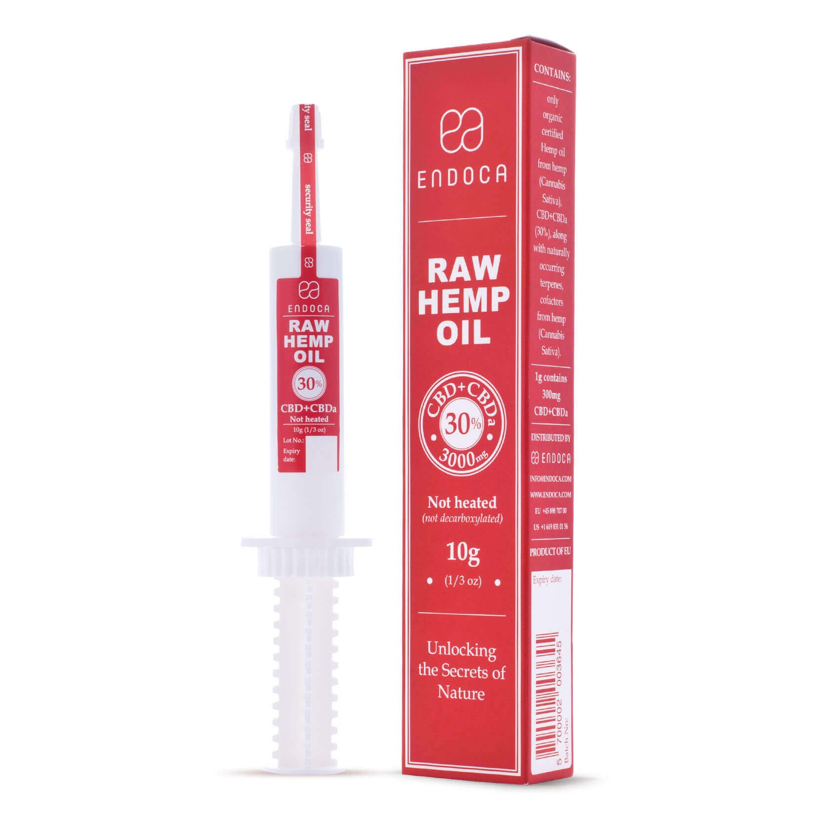 Pâte CBD Endoca 30 % (3000 mg CBD, 10 ml)