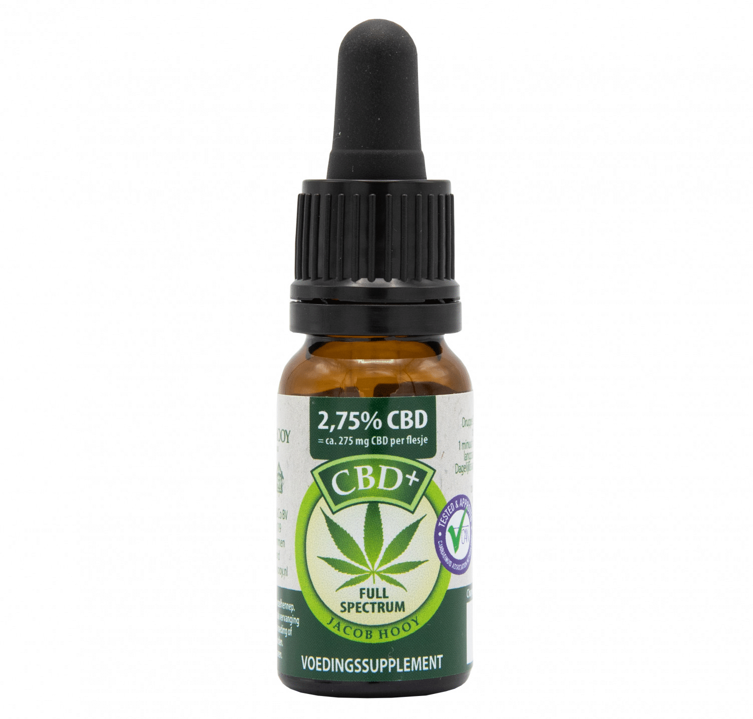 Huile CBD Jacob Hooy 2,75 %