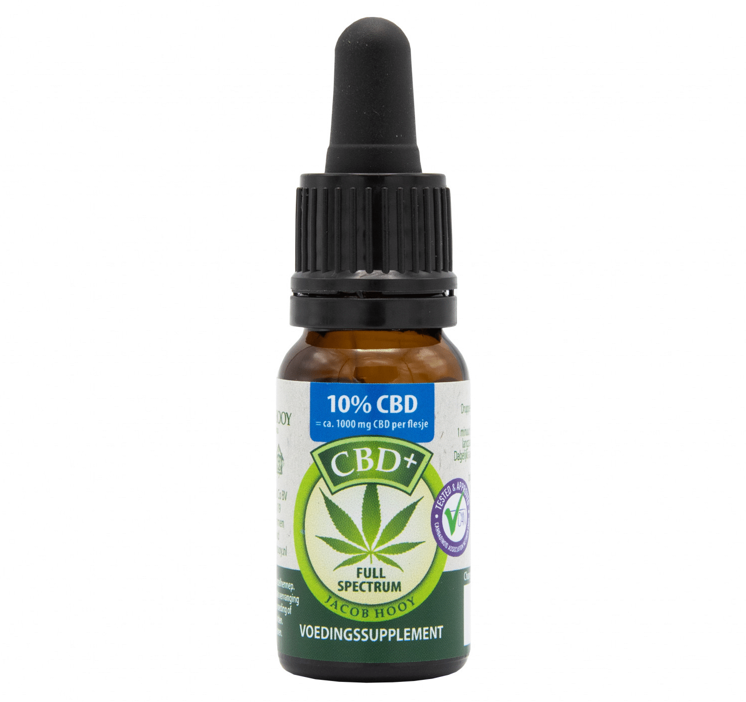 Huile CBD Jacob Hooy 10 %
