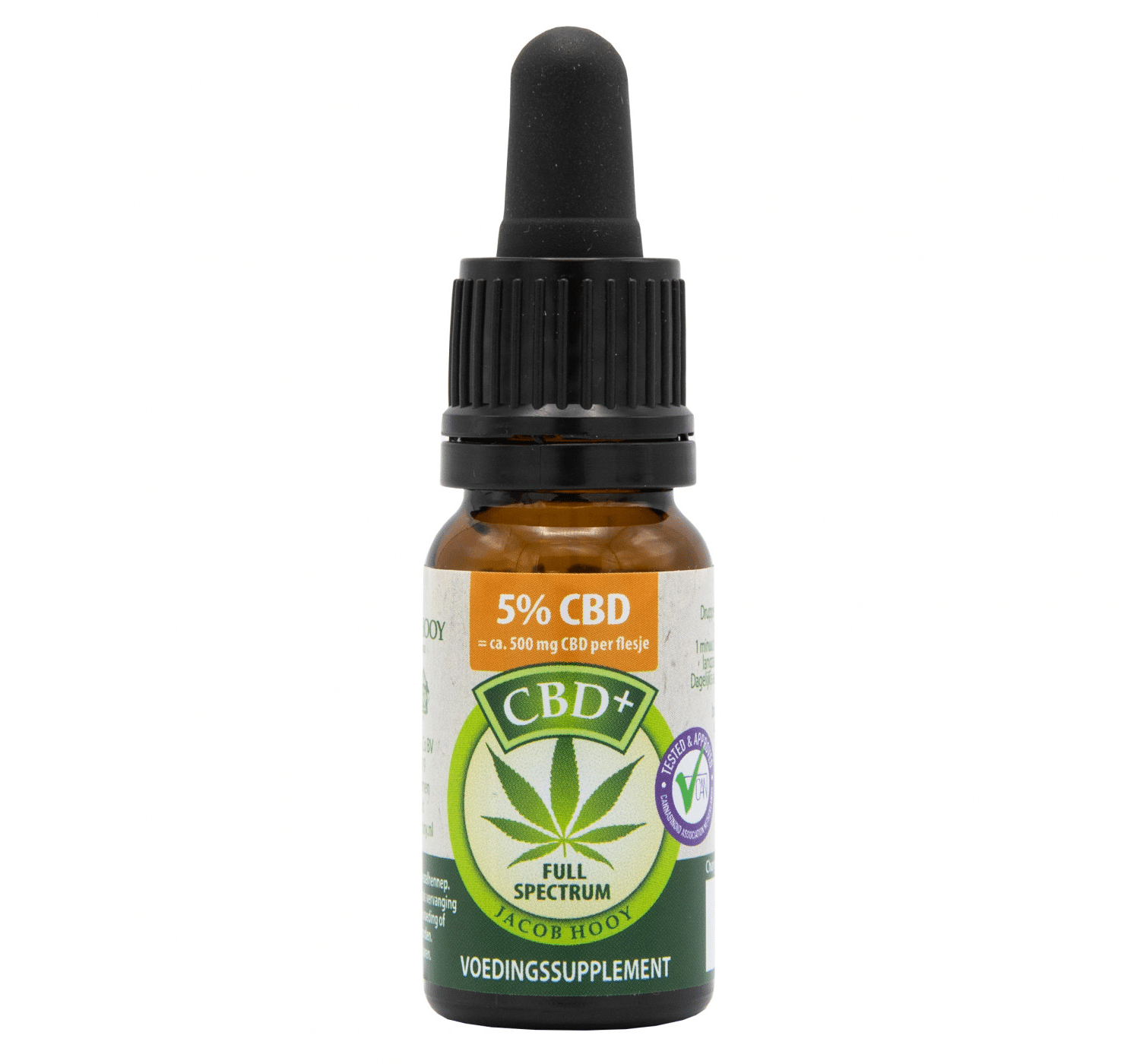 Huile CBD Jacob Hooy 5 %
