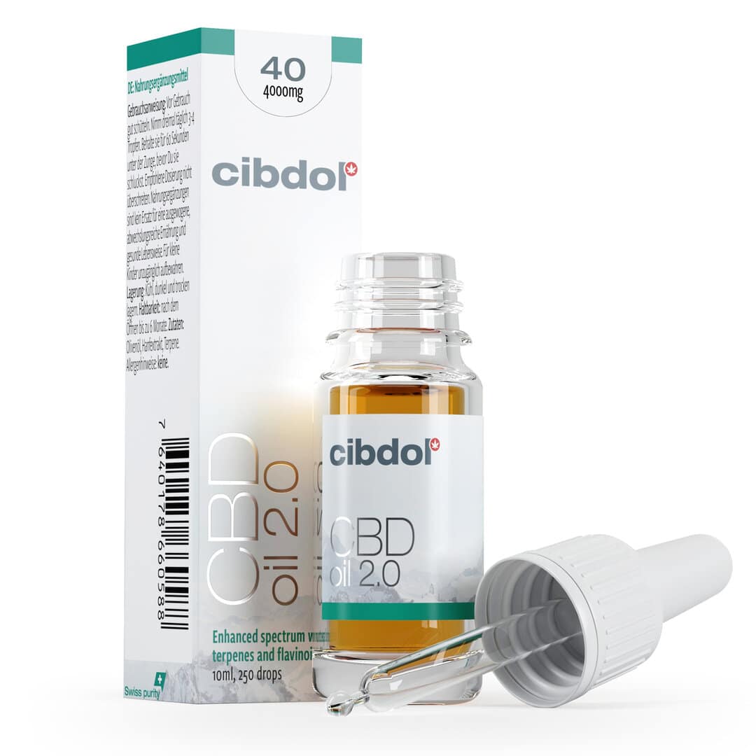 Huile CBD Cibdol 40 %
